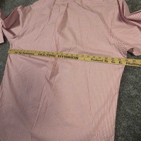 Polo Ralph Lauren L/S Oxford Button Front Shirt Men's M Red Gingham Check *READ* - Picture 6 of 7
